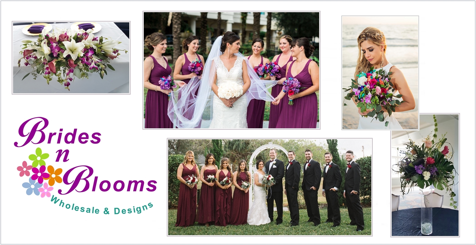 Weddings / Celebrations Brides N Blooms, Designs