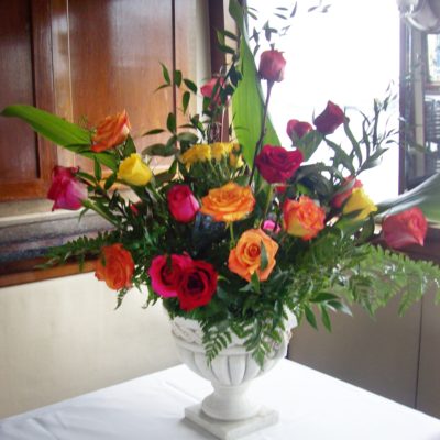 Rose Arrangement for Any Area