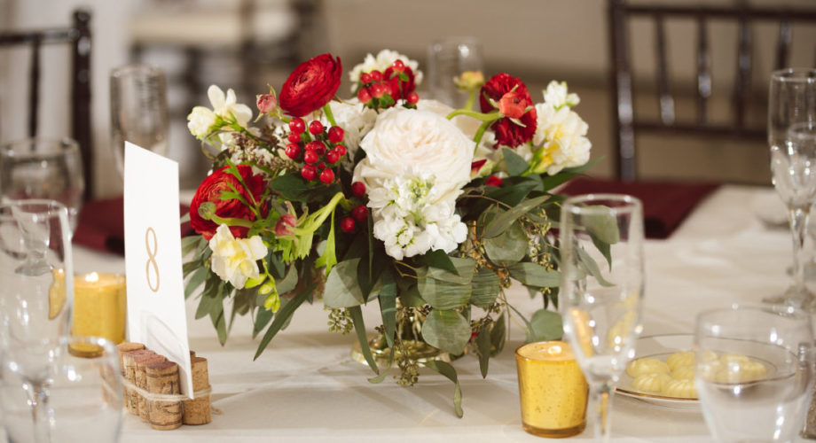 gold footed bowl garden style