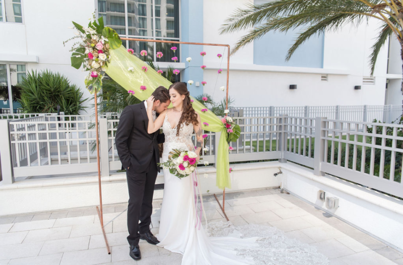 Rooftop Wedding