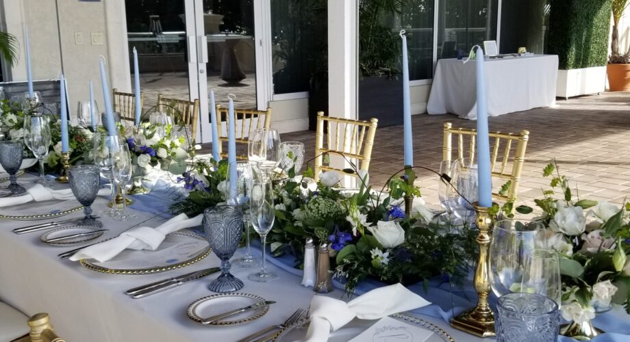 Floral Garland Centerpiece