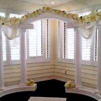 Arch Decor With Hydrangea