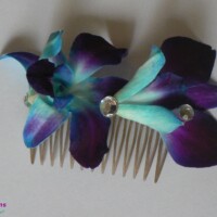 Brides N Blooms, Wholesale & Designs - Blue Orchid Boutoniere