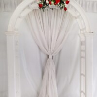 White Tulle & Flowers