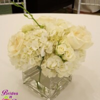 cube design with Hyrangea & Spray Roses cube design with Hyrangea & Spray Roses