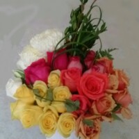 Multi Color Anniversary Party Design