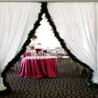 Garland Edged Draping