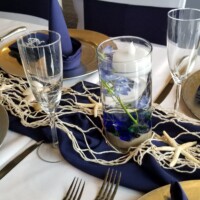 Nautical Style Tablescape Nautical Style Tablescape