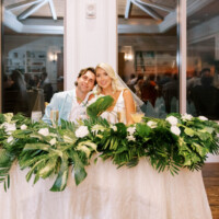 Tropical Sweetheart table