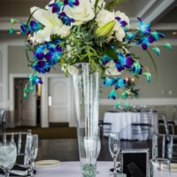 Orchid & Lily Centerpiece Orchid & Lily Centerpiece