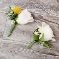 Groom & Best Man Boutonnieres