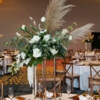 Pampas Grass and Greenery Centerpiece Pampas Grass and Greenery Centerpiece