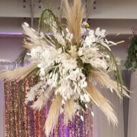 Dried Flower Chandelier