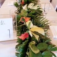 Tropical Garland with Flowers Tropical Garland with Flowers