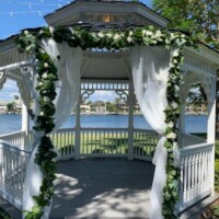Gazebo Drape and Garland