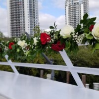 Ships Railing w/Garland