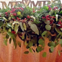 Greenery Sweetheart Table