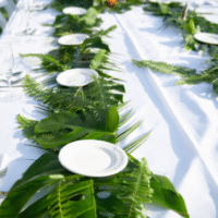 Tropical Leaf Runner Tropical Leaf Runner
