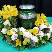Urn Wreath
