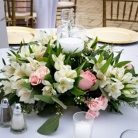 Wreath and Cylinder centerpiece Wreath and Cylinder centerpiece